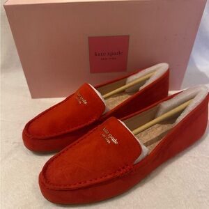 Kate Spade Women's Red Loafers